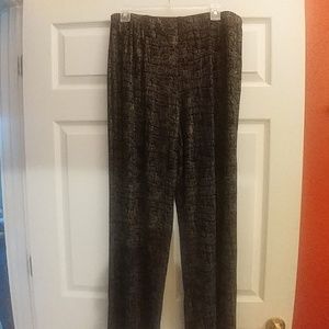 Coldwater Creek Christmas Pants Size 1X